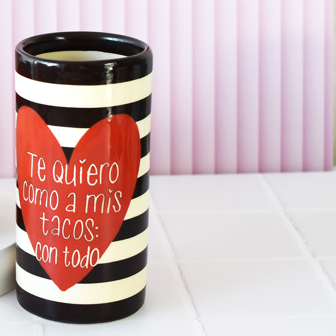Tarro Te quiero como a mis tacos: Con todo | Artilugios
